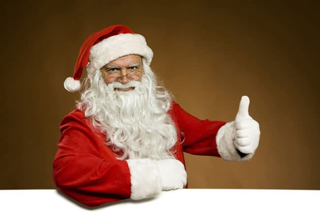Téléphone du père Noël : appeler le Père Noël pour lui donner sa liste de cadeaux