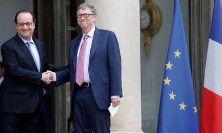 Lutte contre le sida Bill Gates remercie la France pour ses efforts