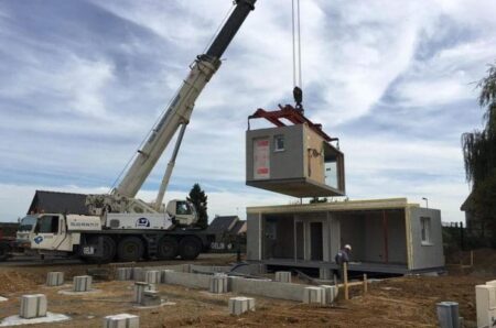 Immobilier des maisons modulaires voient le jour a Rennes