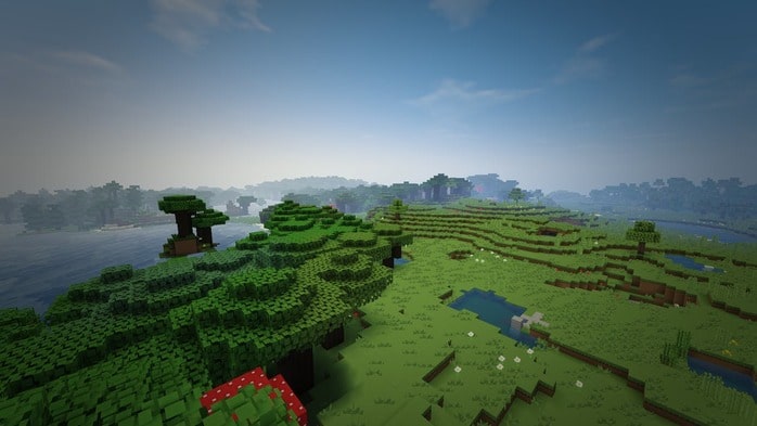 univers du jeu Minecraft