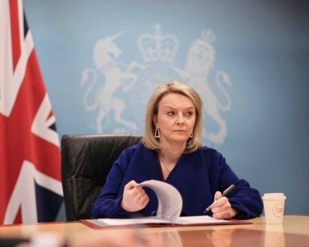 Liz Truss démissionne Royaument Uni