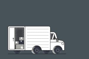 camion déménagement