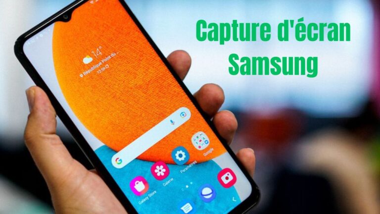 Comment faire une capture d'écran sur Samsung Galaxy