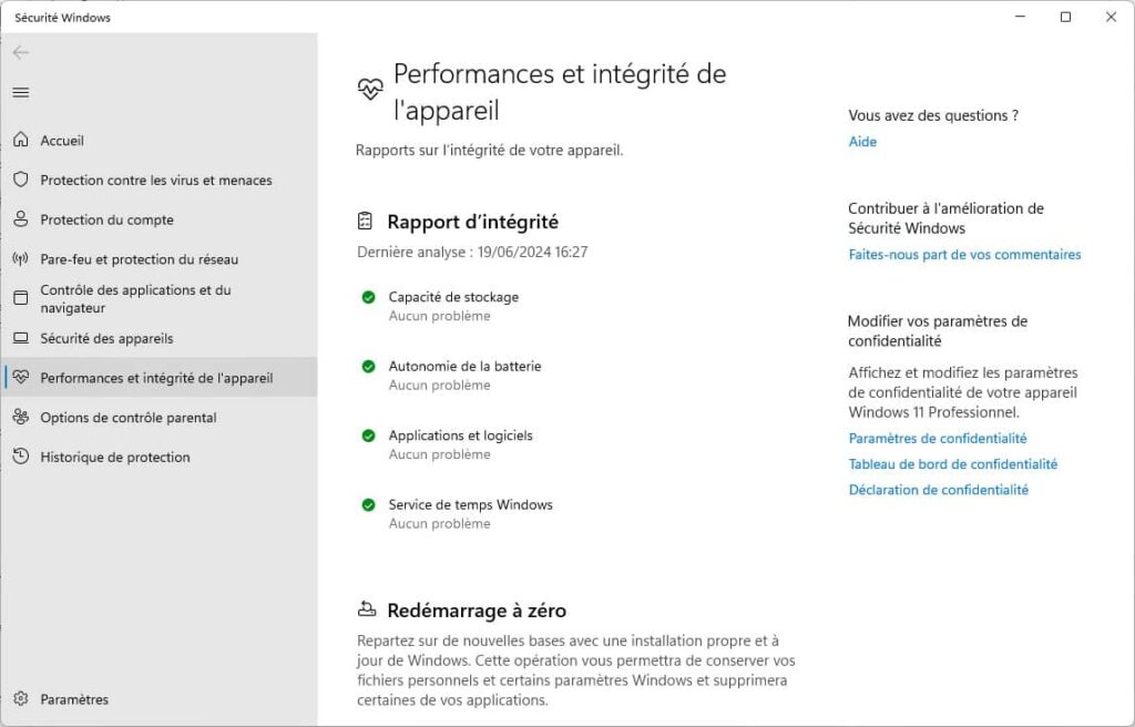 gestionnaire de performances windows