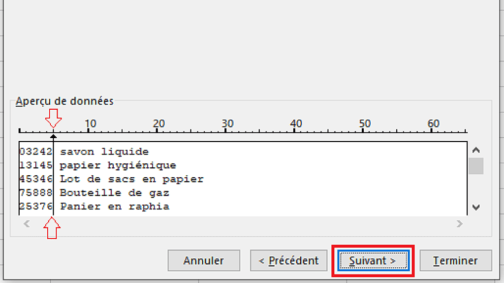 Fractionner cellules excel 11 (1)