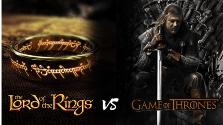 Le seigneur des anneaux vs game of thrones (1)