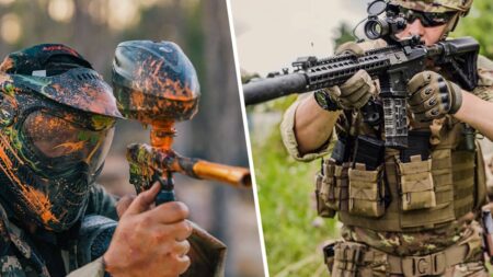 Paintball vs Airsoft : différences