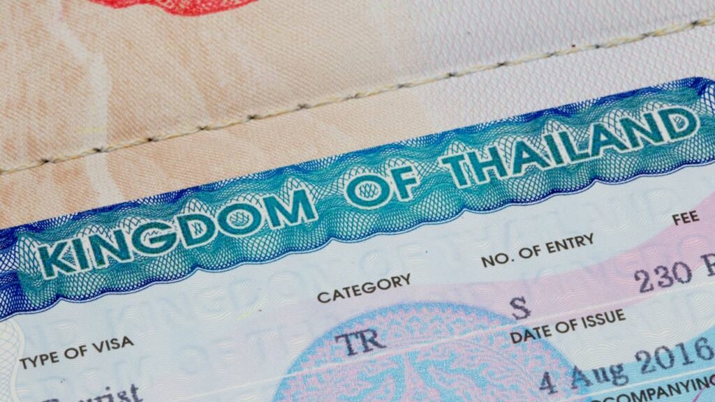 visa touristique Thaïlande