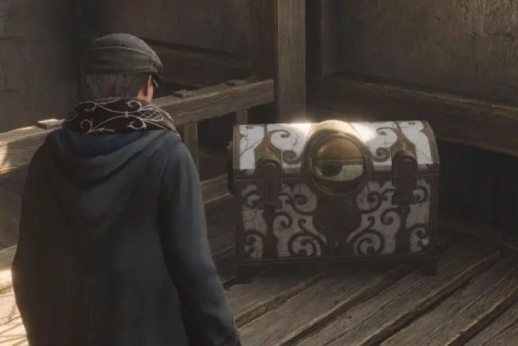 Hogwarts Legacy comment ouvrir les coffres avec un œil