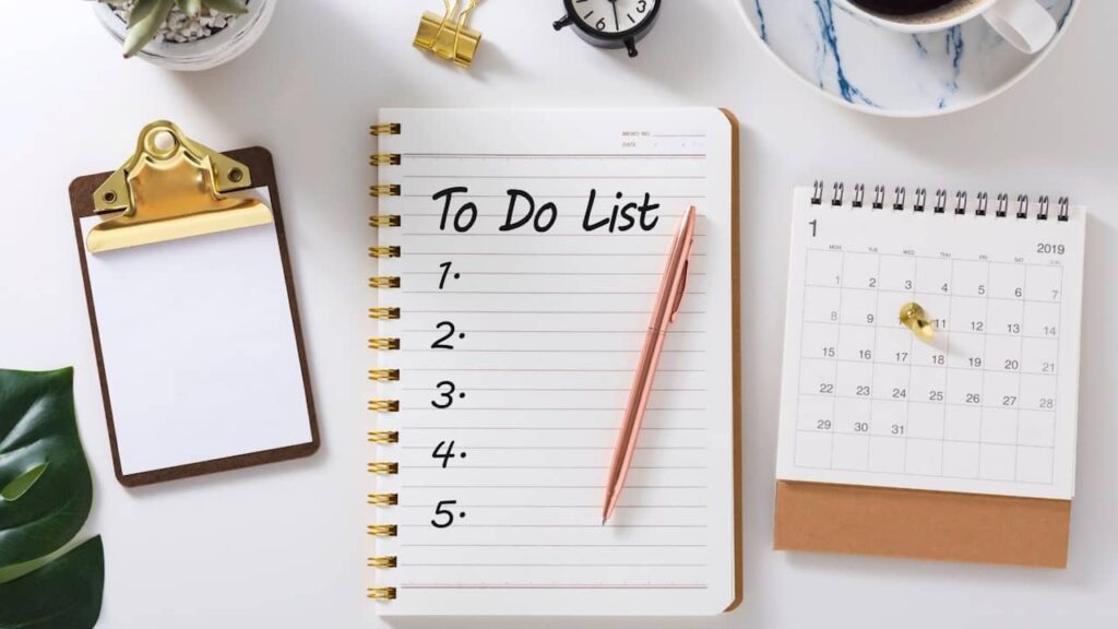 to do list