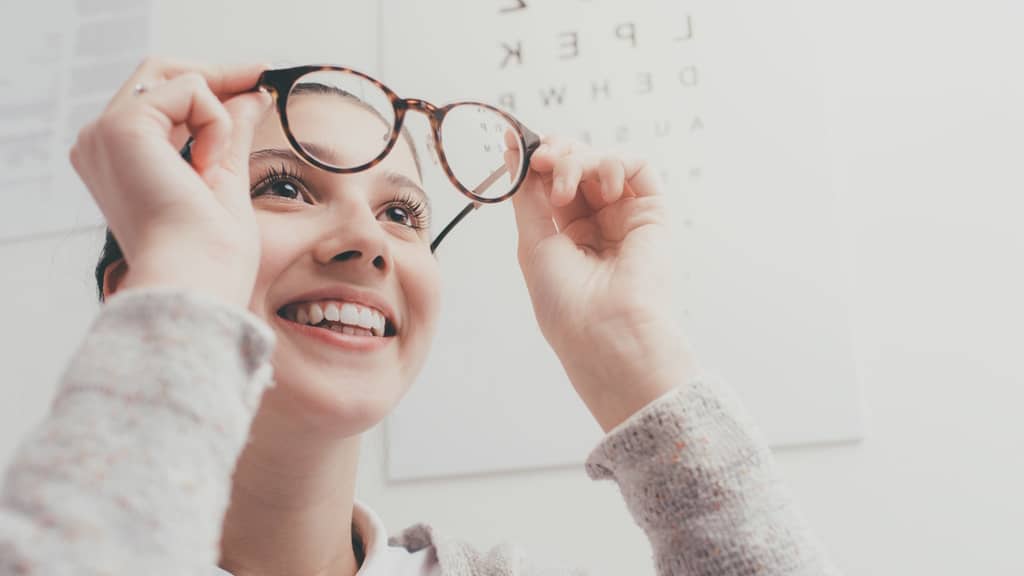 changement des lunettes de vue