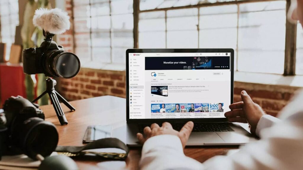 production de contenu youtube