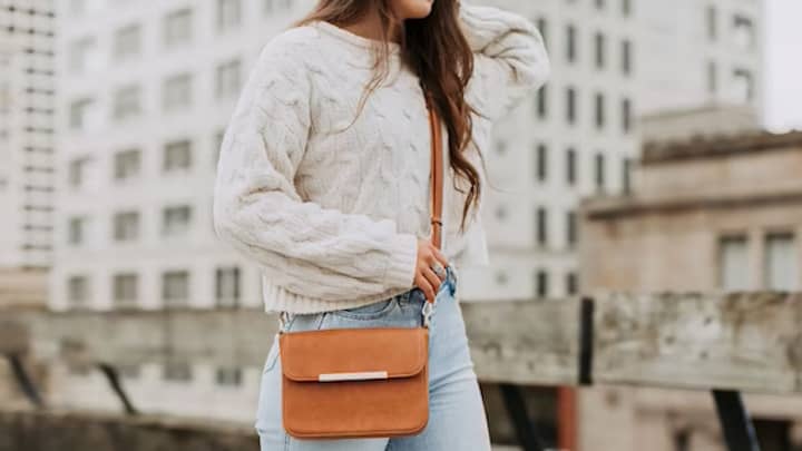 sac à bandoulière pour femme look casual
