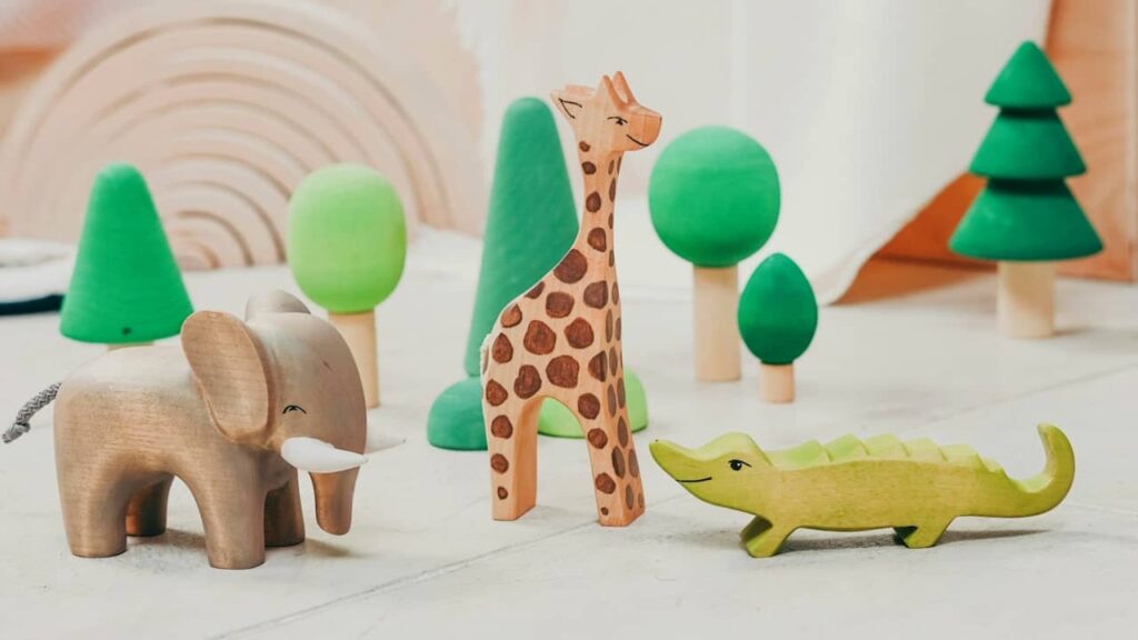 accessoires déco chambre jungle enfant