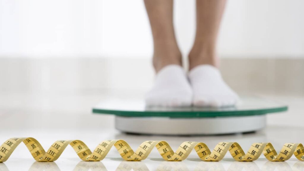 perte de poids balance