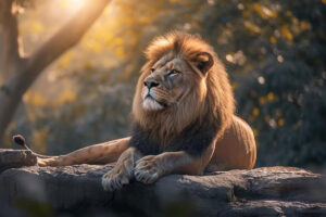Raisons pour lesquelles le lion est surnommé le roi des animaux