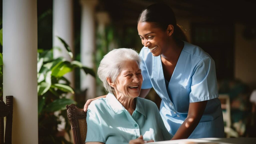 infirmière soins personnes agees