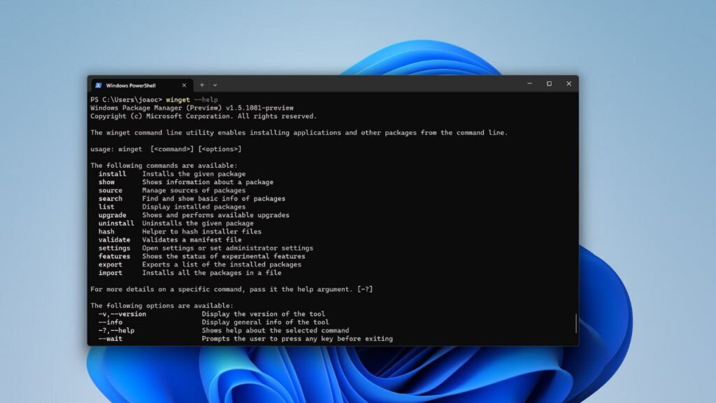 windows-11-running-terminal-with-winget