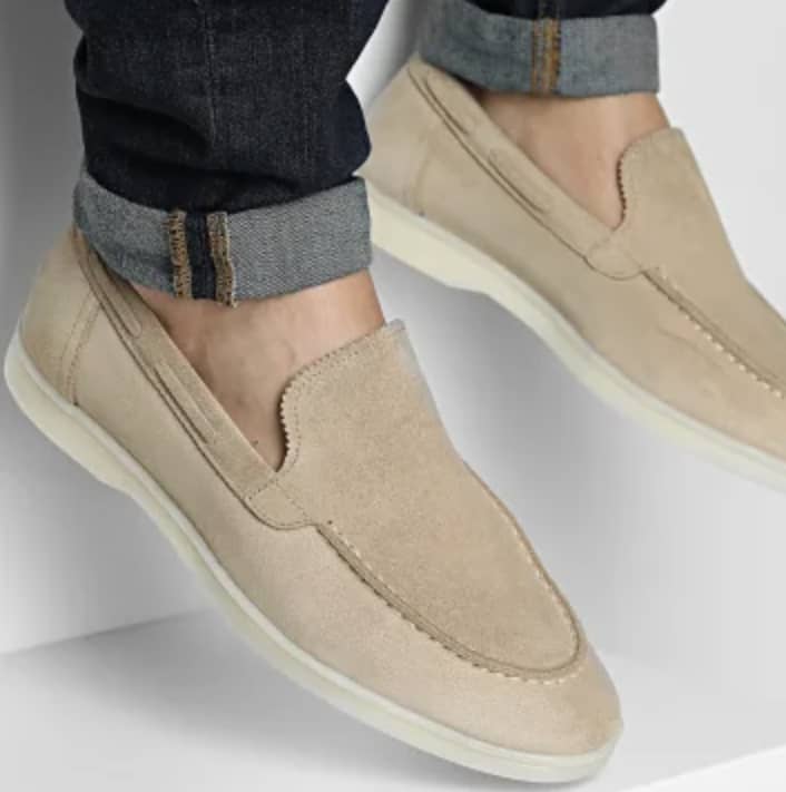 mocassins avec un jean