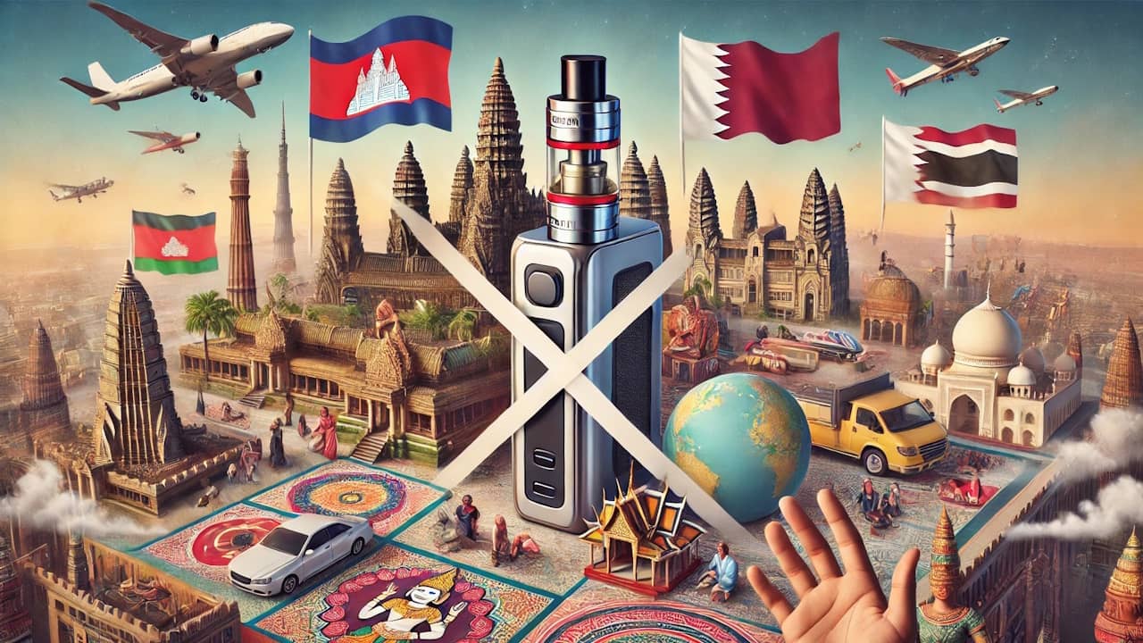 Ces pays interdisent la cigarette électronique