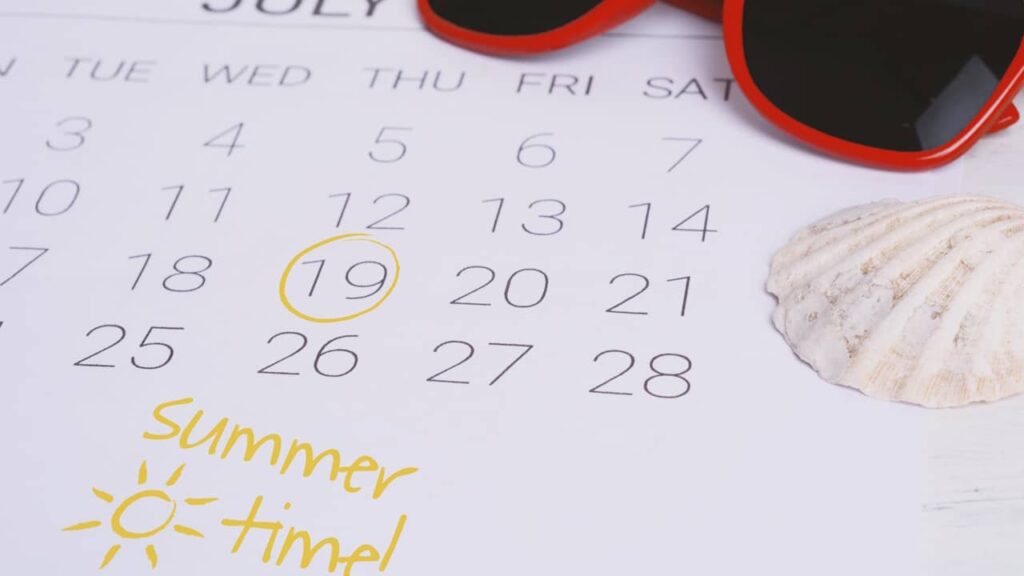 summer time vacances congés entreprise