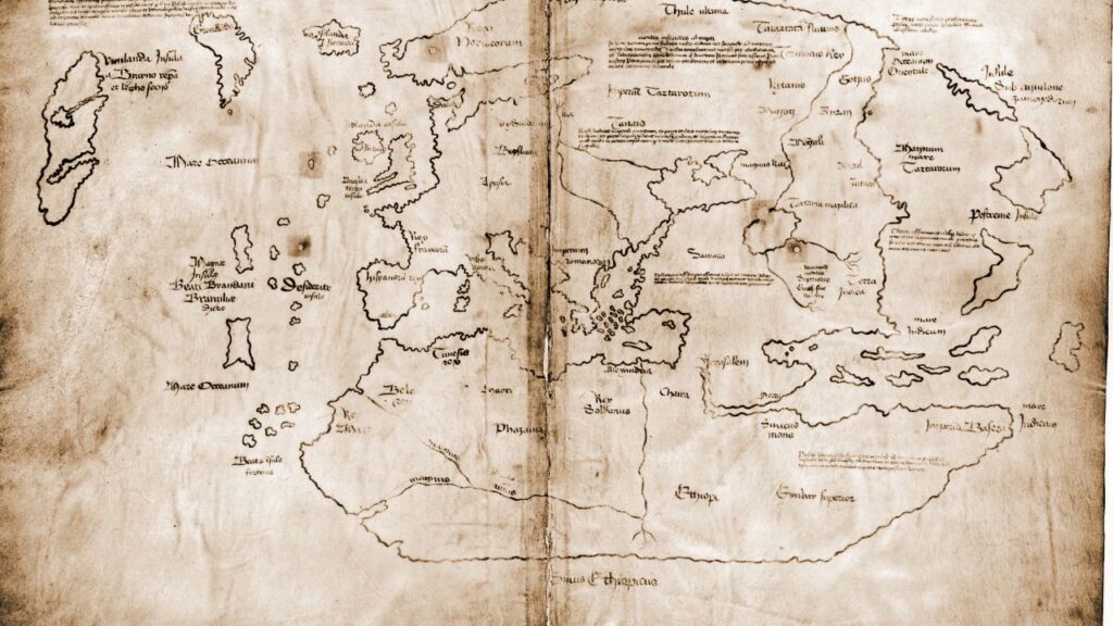 carte vinland vikings Amérique