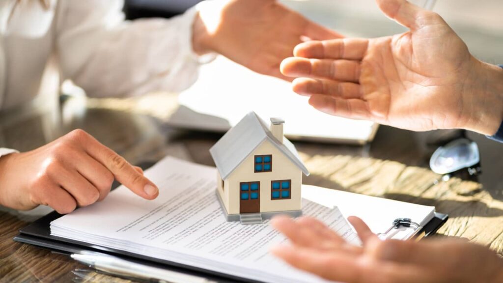 discussion echange contrat compris vente immobilier