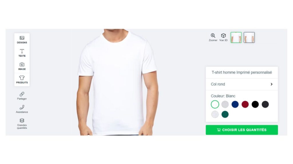 t-shirt personnalise