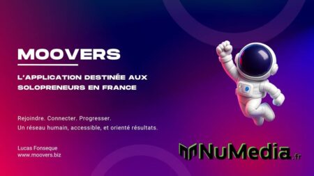 Moovers : 1ère application pour les entrepreneurs en France