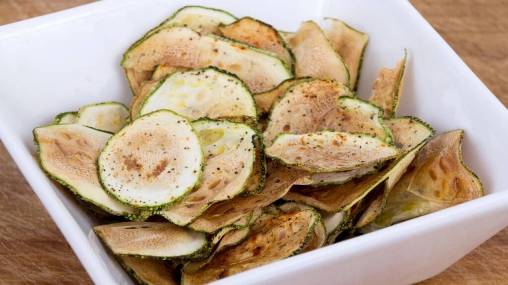chips courgettes