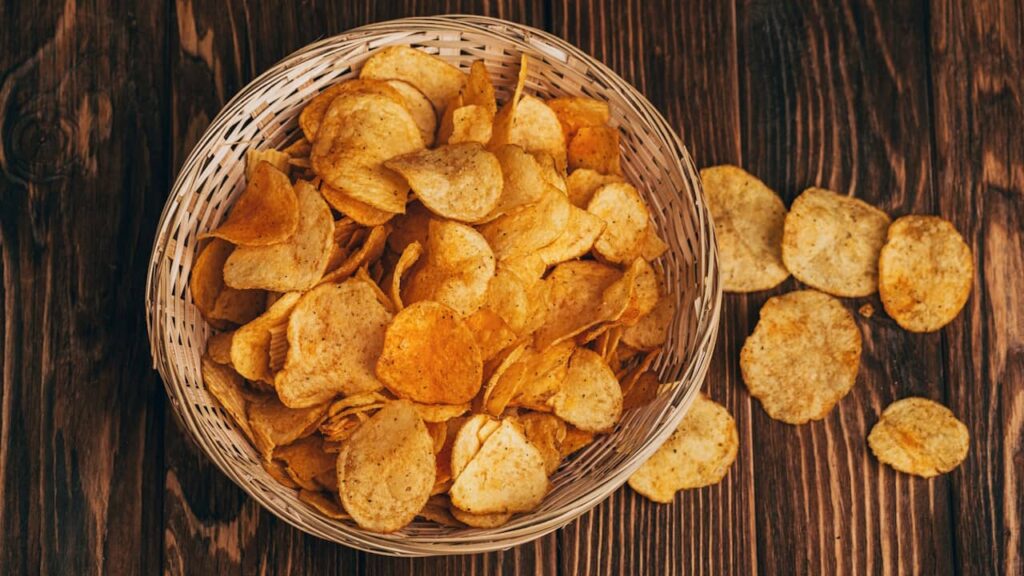 panier de chips classique