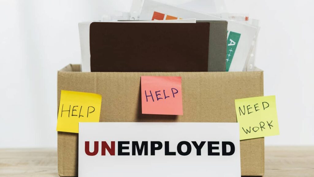 sans emploi chomage unemployed
