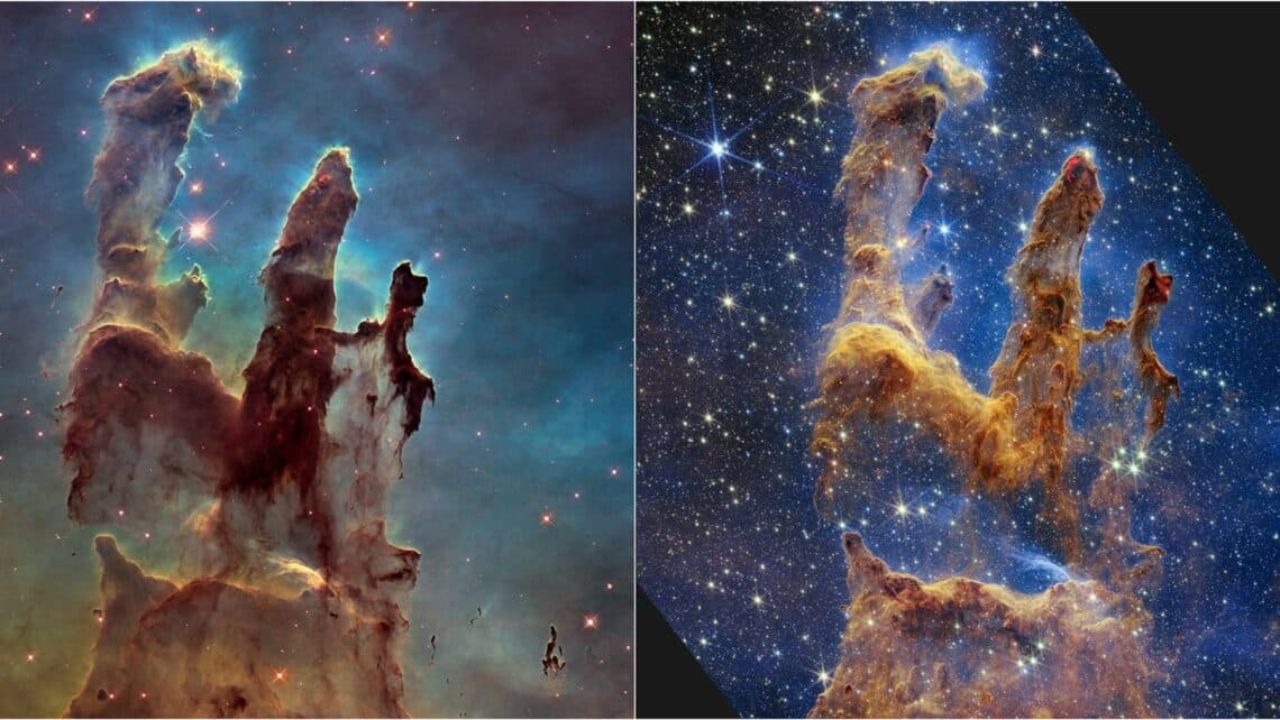 Le téléscope James Webb à la recherche des piliers disparus de la Création NASA