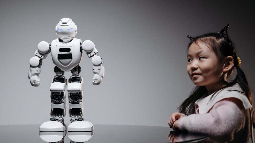 enfants-IA-robot