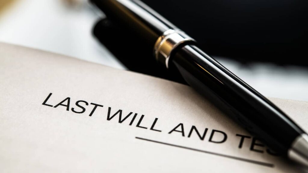 last will testament
