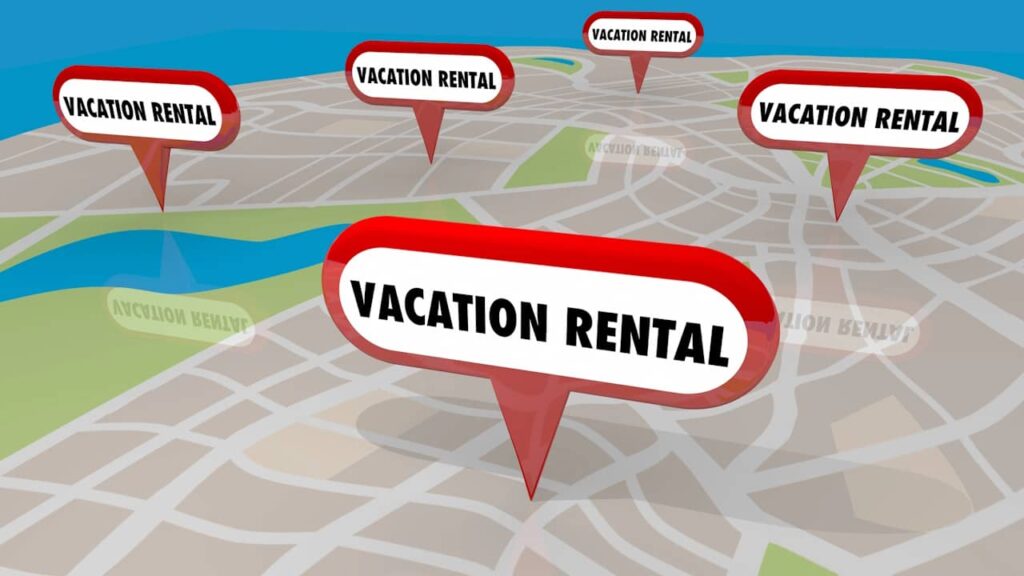 carte maps vacation rentals
