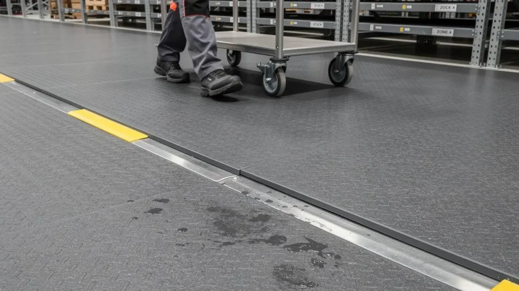 Sols antidérapants en milieu professionnel : zoom sur les revêtements en caoutchouc Sols antidérapants en milieu professionnel : zoom sur les revêtements en caoutchouc