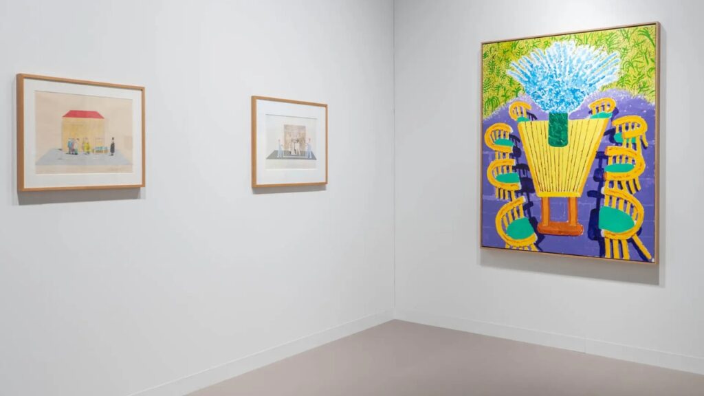 tableau David Hockney