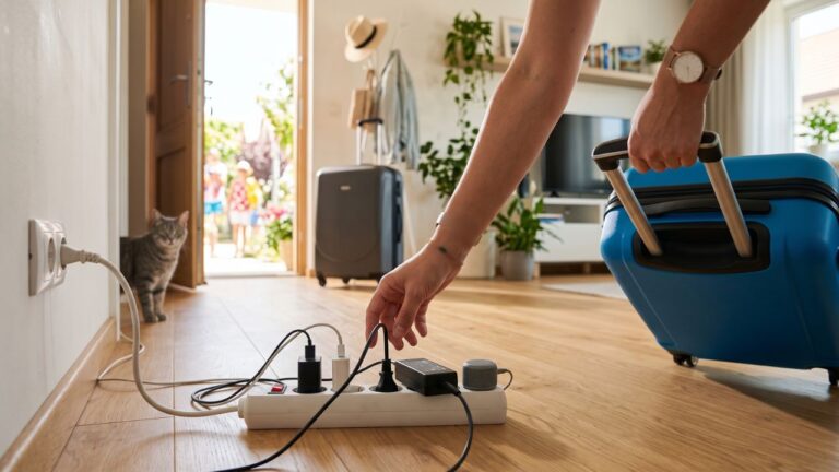 Débrancher-appareils-électriques-avant-vacances