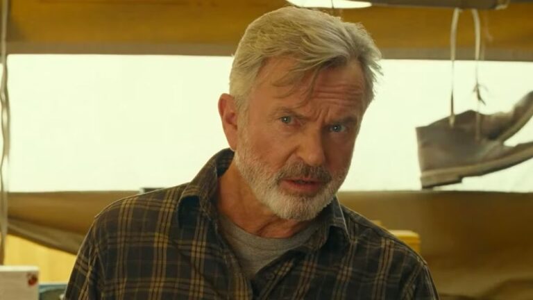 Top 10 films et séries TV avec Sam Neill (1947 – 2026) Sam Neill Jurassic Park Scene