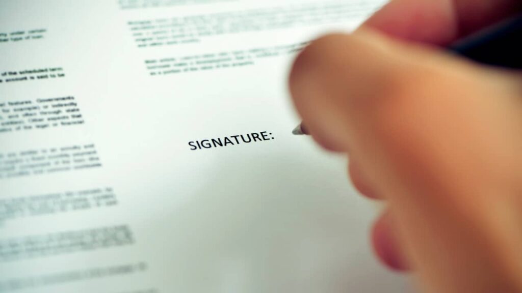 signature