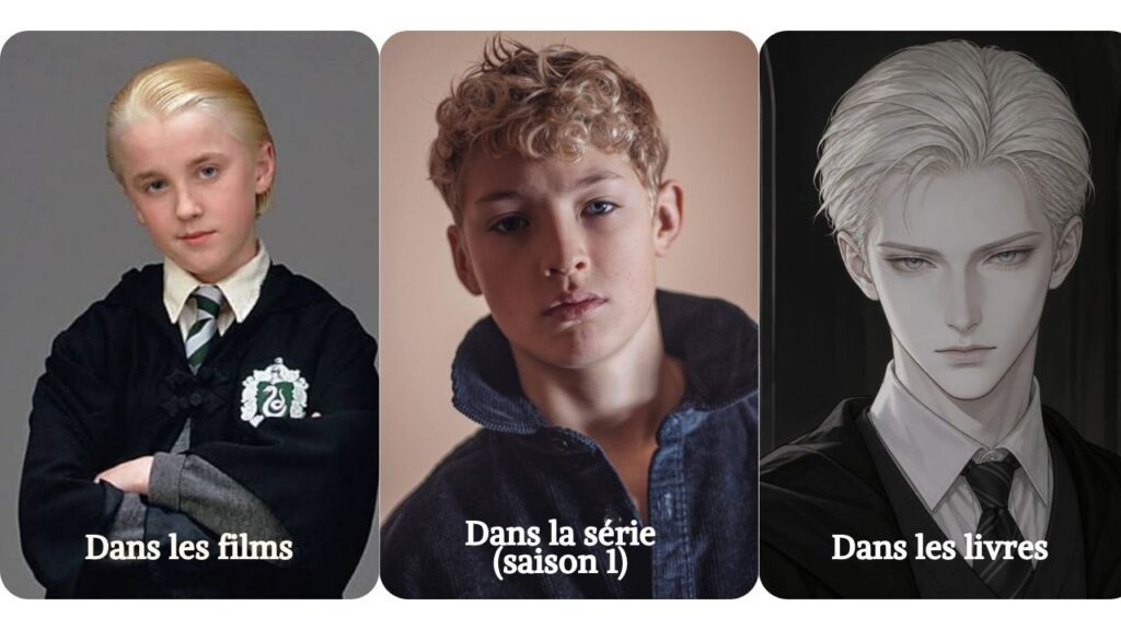 drago malfoy films serie livres