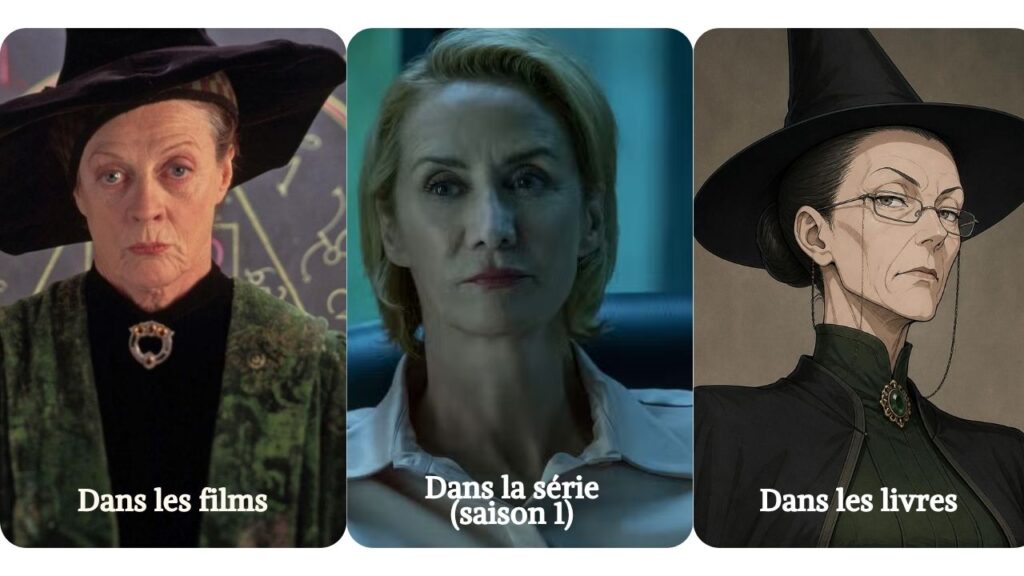 mcgonagall livres serie films