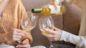 bouteille vin blanc