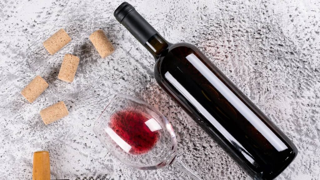 bouteille vin rouge