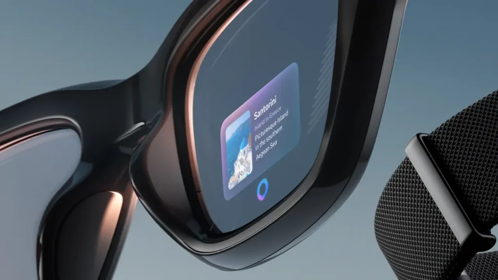 Lunettes connectées IA